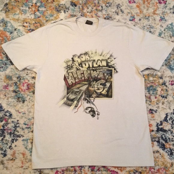 Lucky Brand Bob Dylan Highway 6 Tshirt 